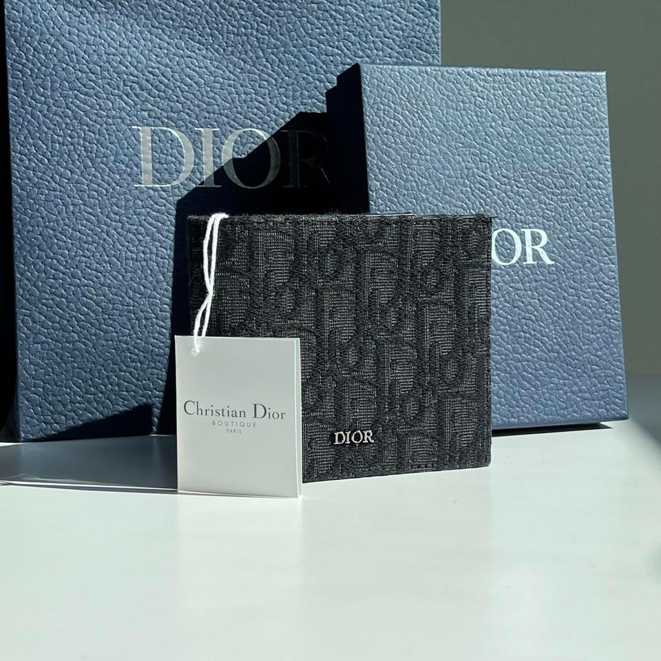 [새상품/S+]디올 오블리크 반지갑