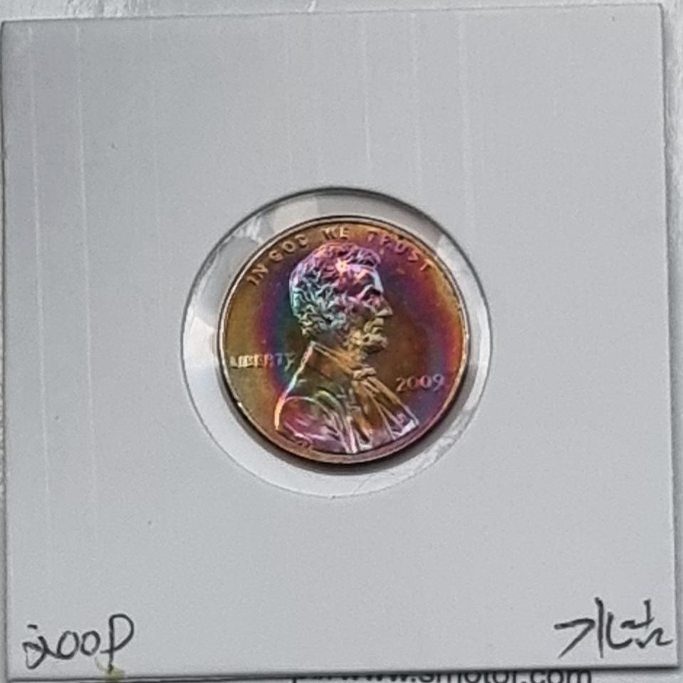 링컨 1센트 2009년도 레인보우톤 기념주화