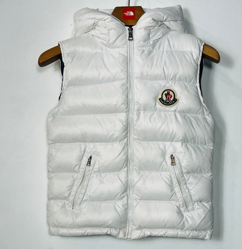 남 100L) 라코스테 숏패딩 화이트