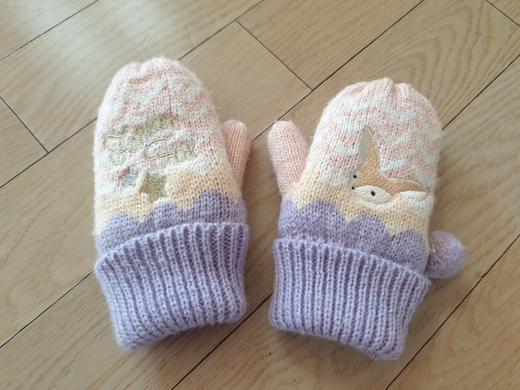 에버랜드 벙어리장갑 4살사이즈