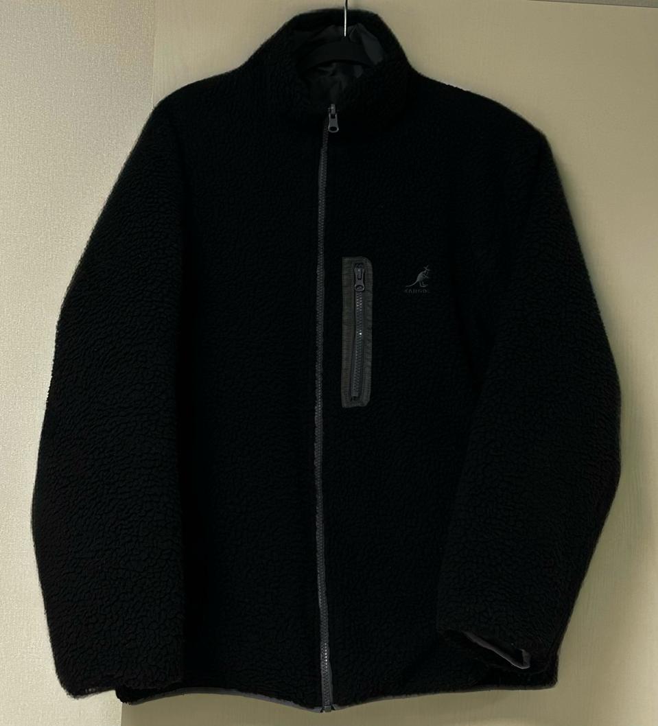 (정품)캉골 양털 후리스 집업 양면 보아 자켓 100