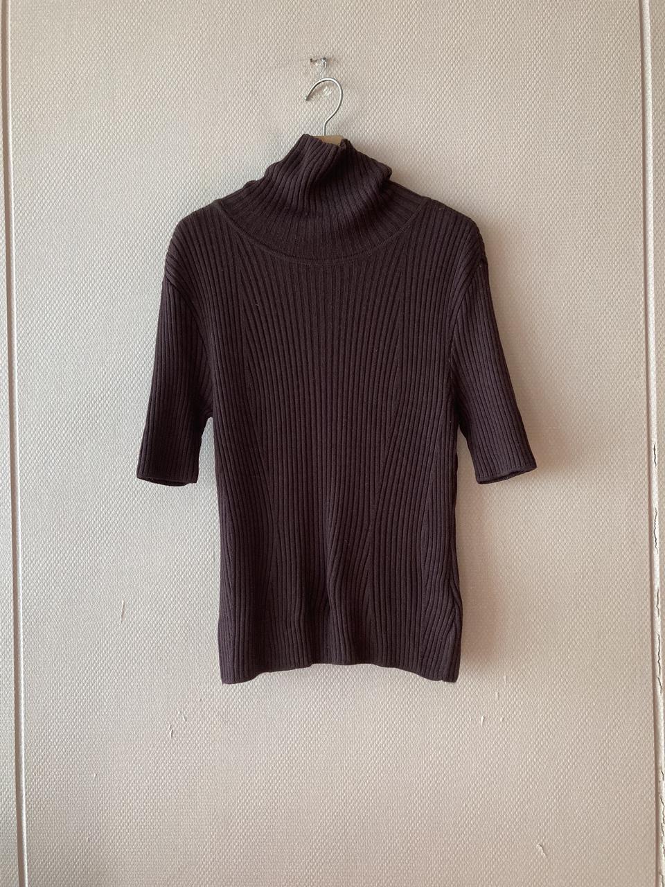 일본빈티지 폴라 반팔 스웨터