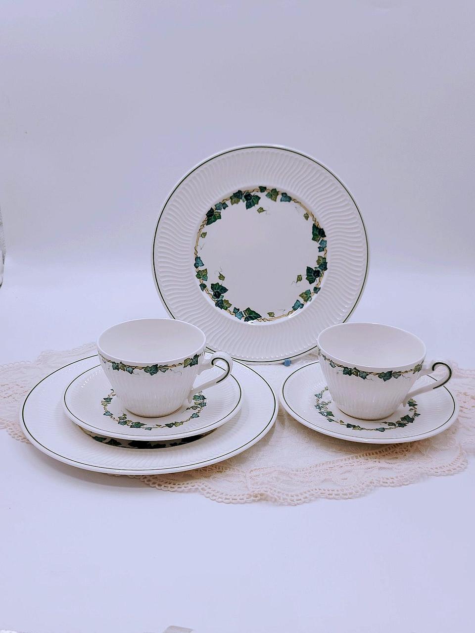 독일 빌레로이앤보흐 그린파크 찻잔트리오