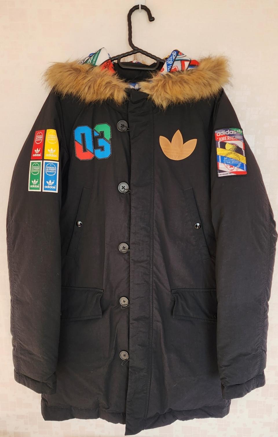 아디다스 여성 하프롱덕다운패딩 95 거의새상품급