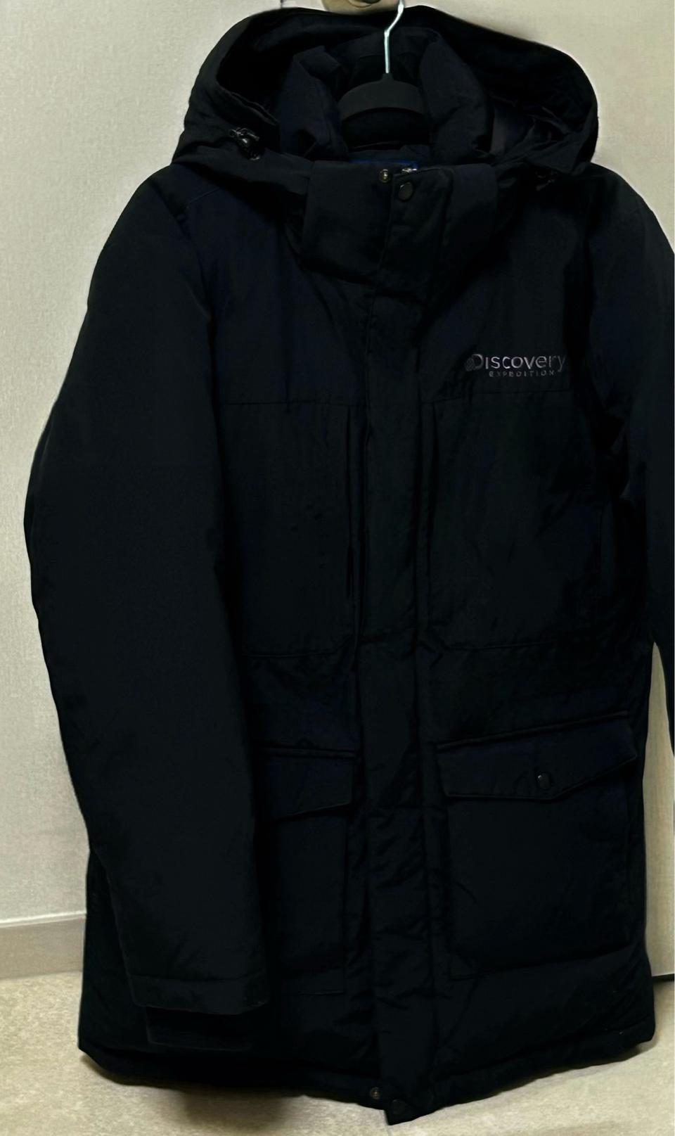 (정품)디스커버리 마운틴쿡 덕다운 패딩 블랙