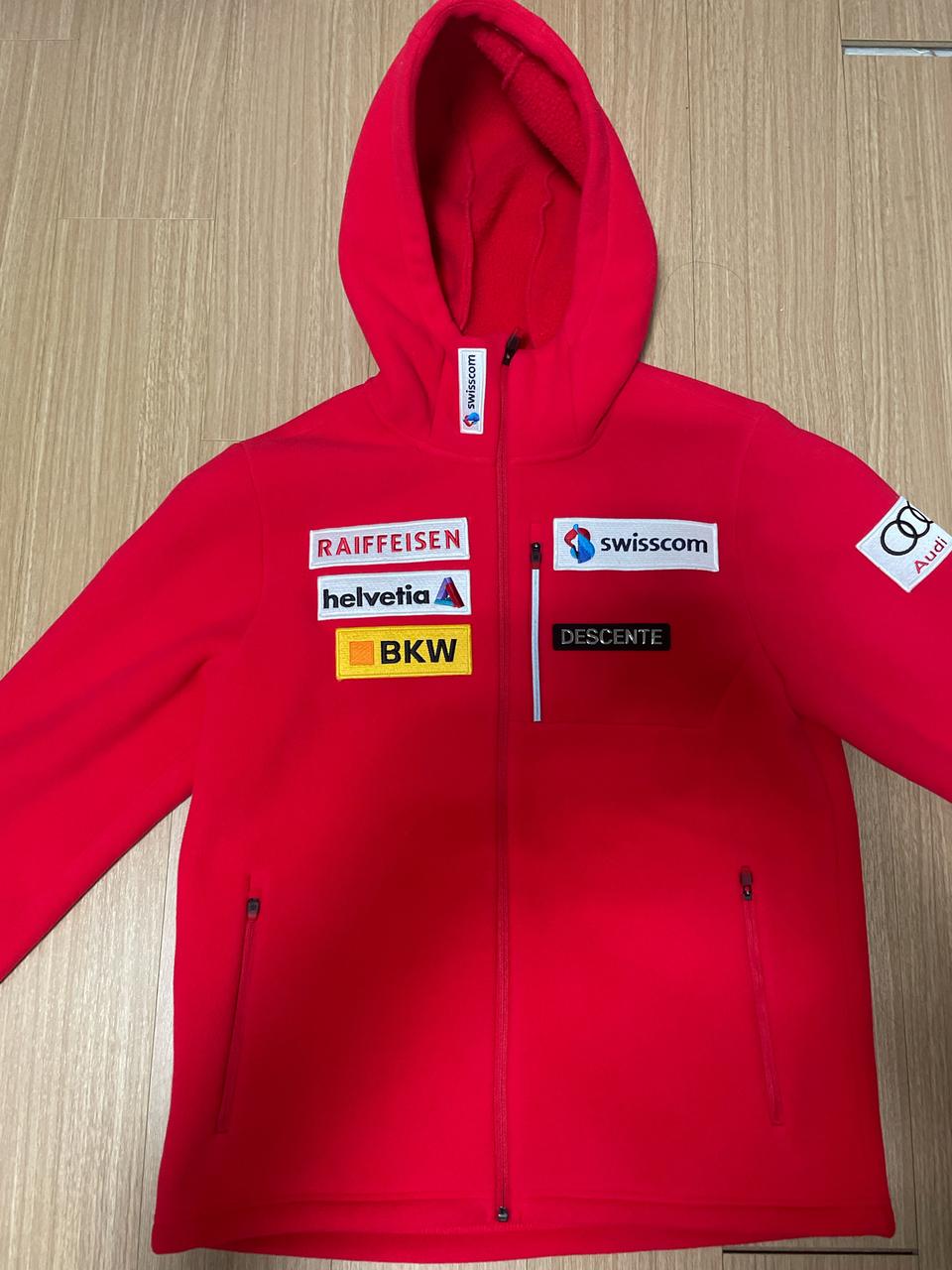 데상트 후드집업 (SWISS SKI TEAM) (남여공용)