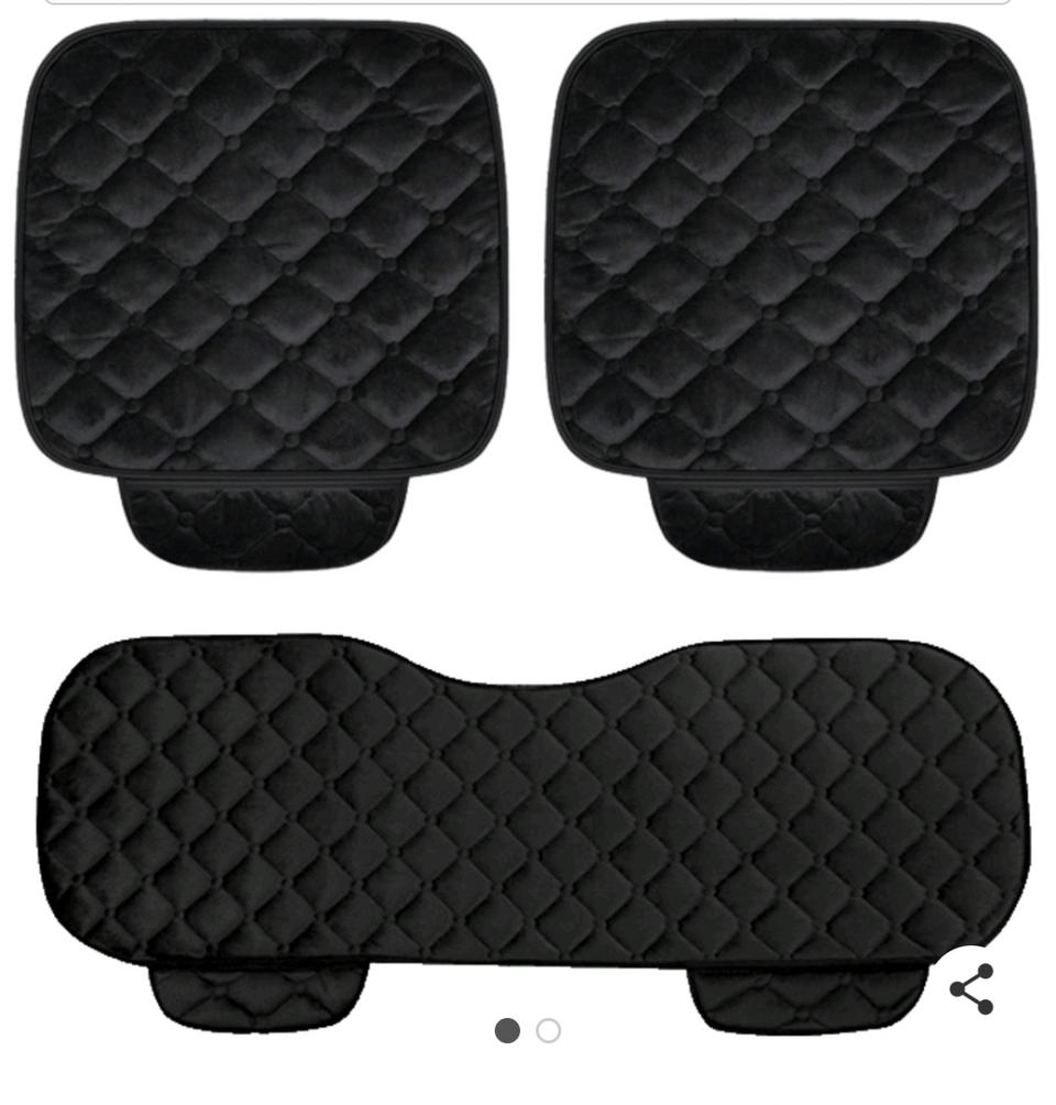 극세사 자동차방석 세트