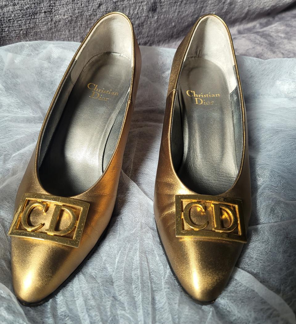 디올 힐 CD빅로고 슈즈 구두