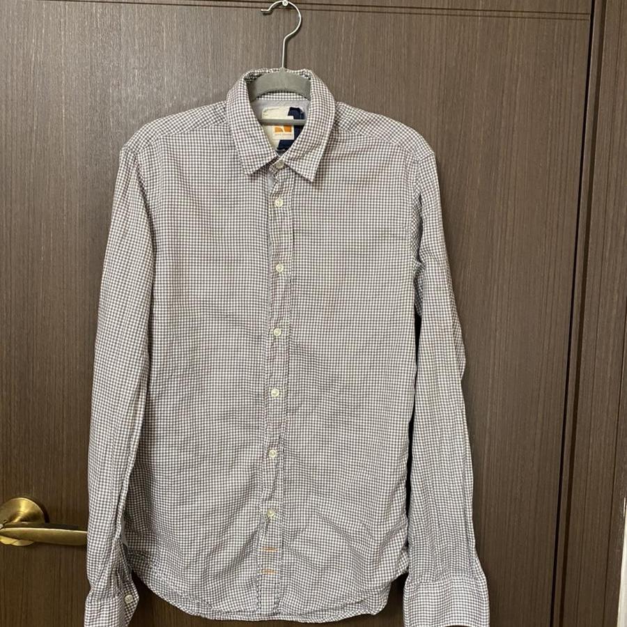 휴고보스 보스오렌지 체크셔츠 S (95)