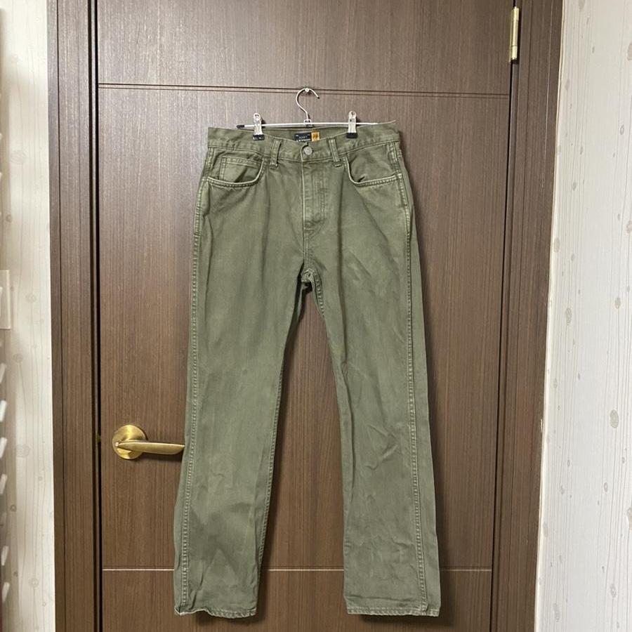 제이크루 슬림스트레이트진 올리브 30x30