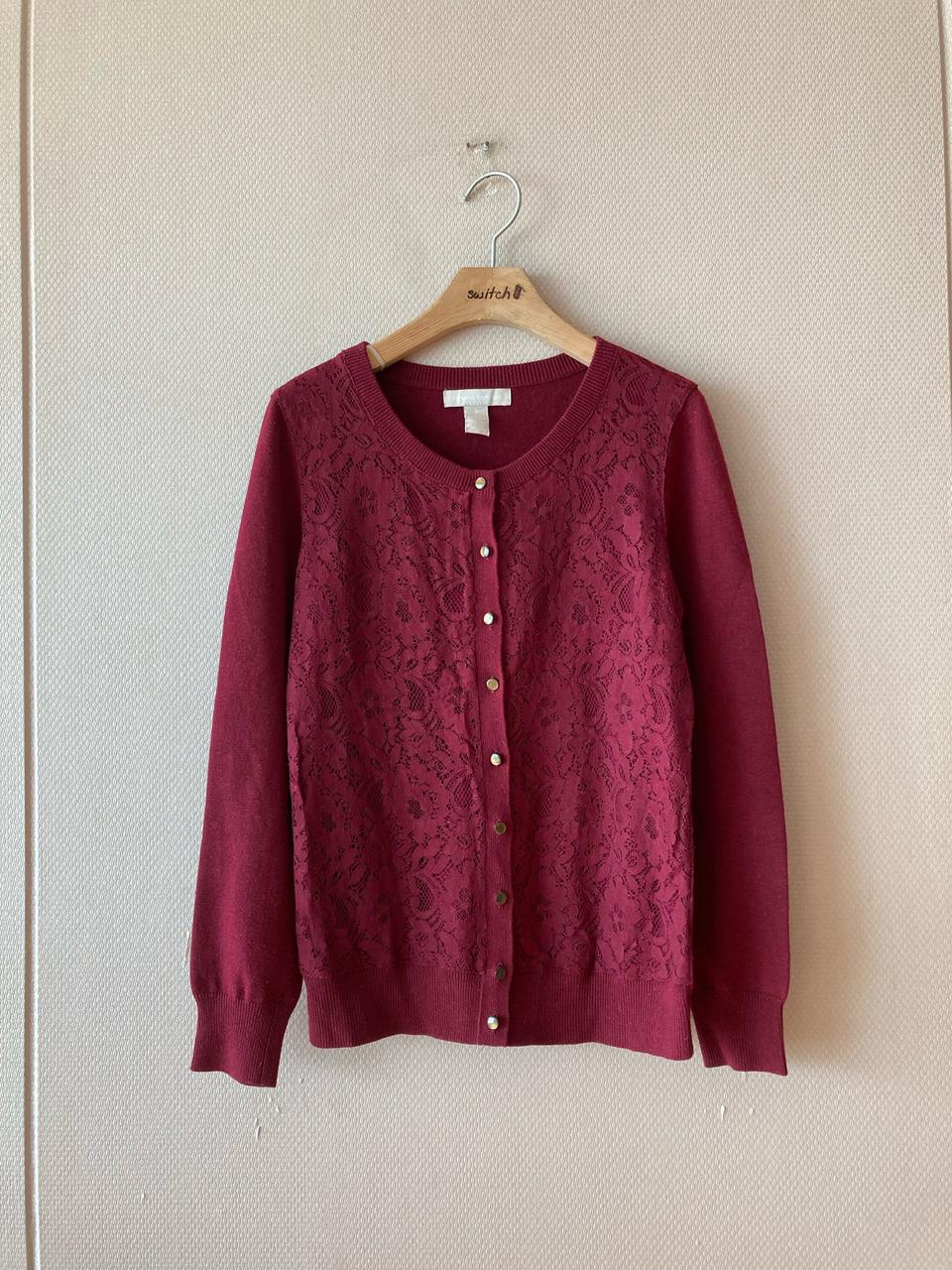 바나나리퍼브릭 가디건 스웨터