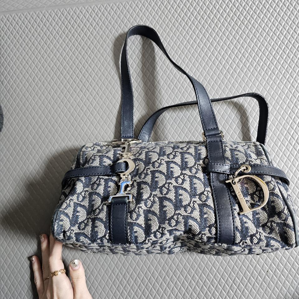 디올 오블리크 디링 자가드 숄더백 y2k