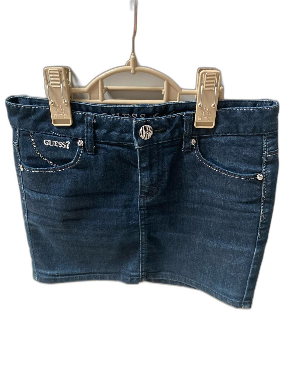 게스 h라인청치마