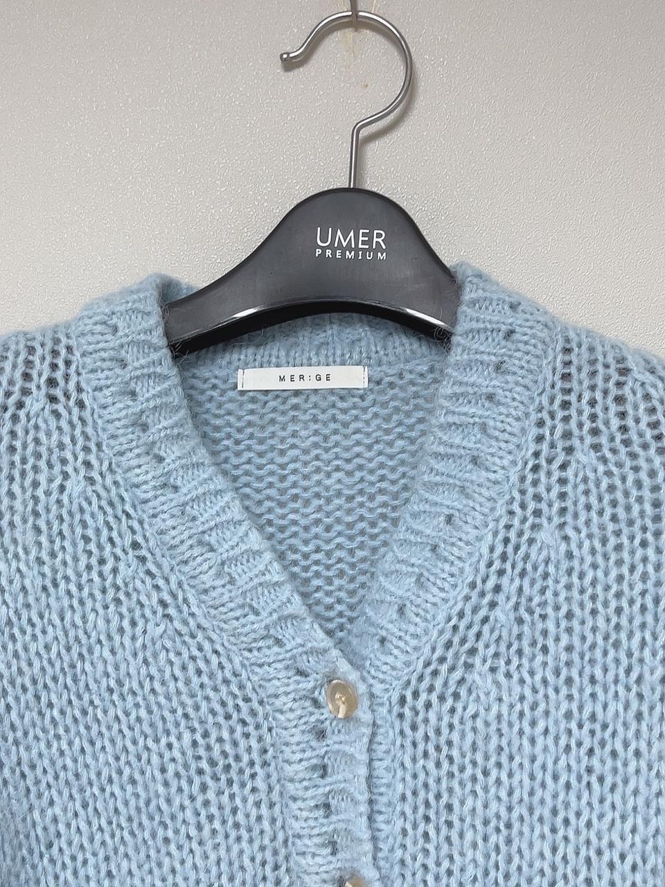 (free) 소라 부클 크롭 가디건