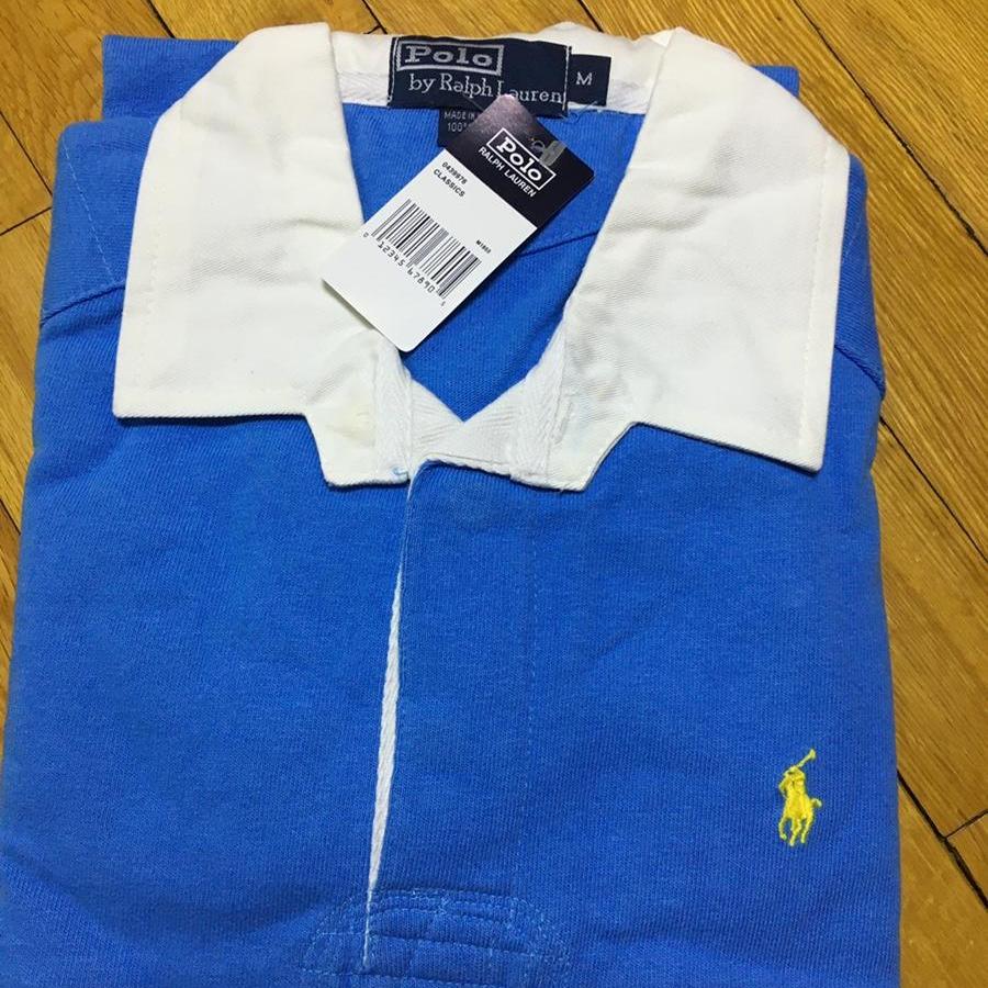 (새상품)폴로 랄프로렌 아이코닉 럭비티셔츠 M(95)