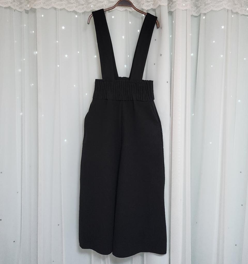 블랑조 도톰 모직 점프수트