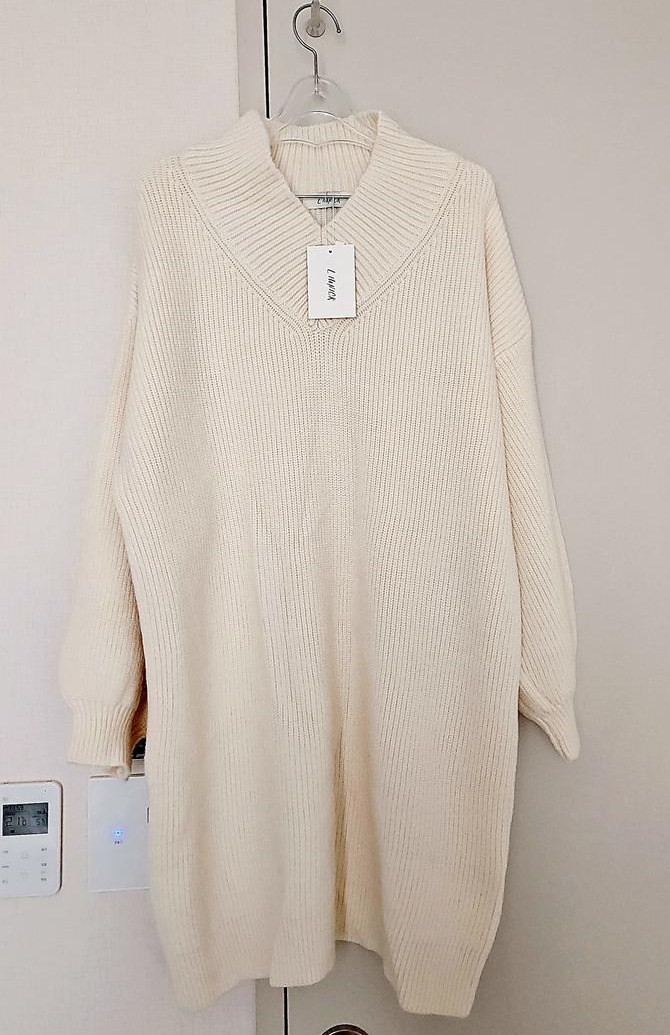 새상품 니트원피스 프리사이즈