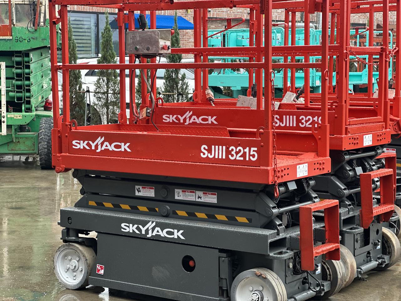 소형사이즈의 고소작업대 SJ3215 작업6.4m 실제 출고사진!!