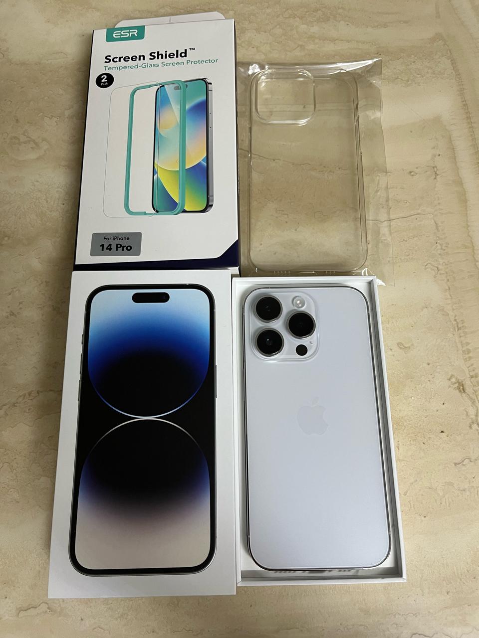 아이폰14프로 실버 128gb 배터리97%