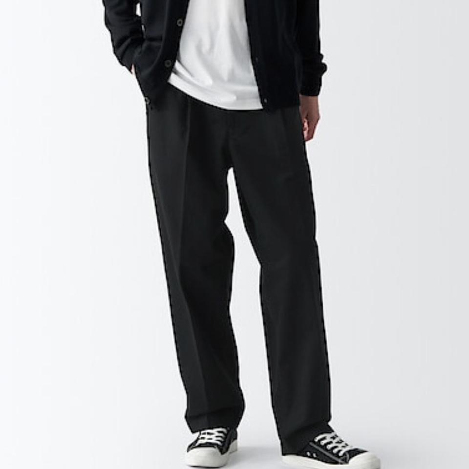 [85] 무인양품 MUJI 턱 와이드 팬츠