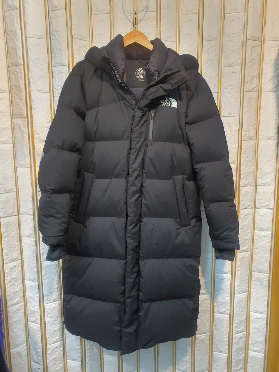 노스페이스 남성 덕다운 롱패딩 L 100