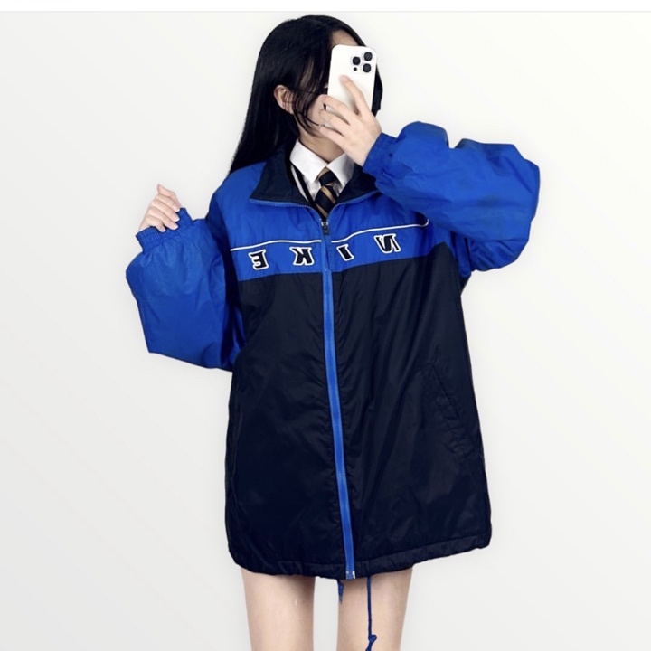 나이키 배색 점퍼