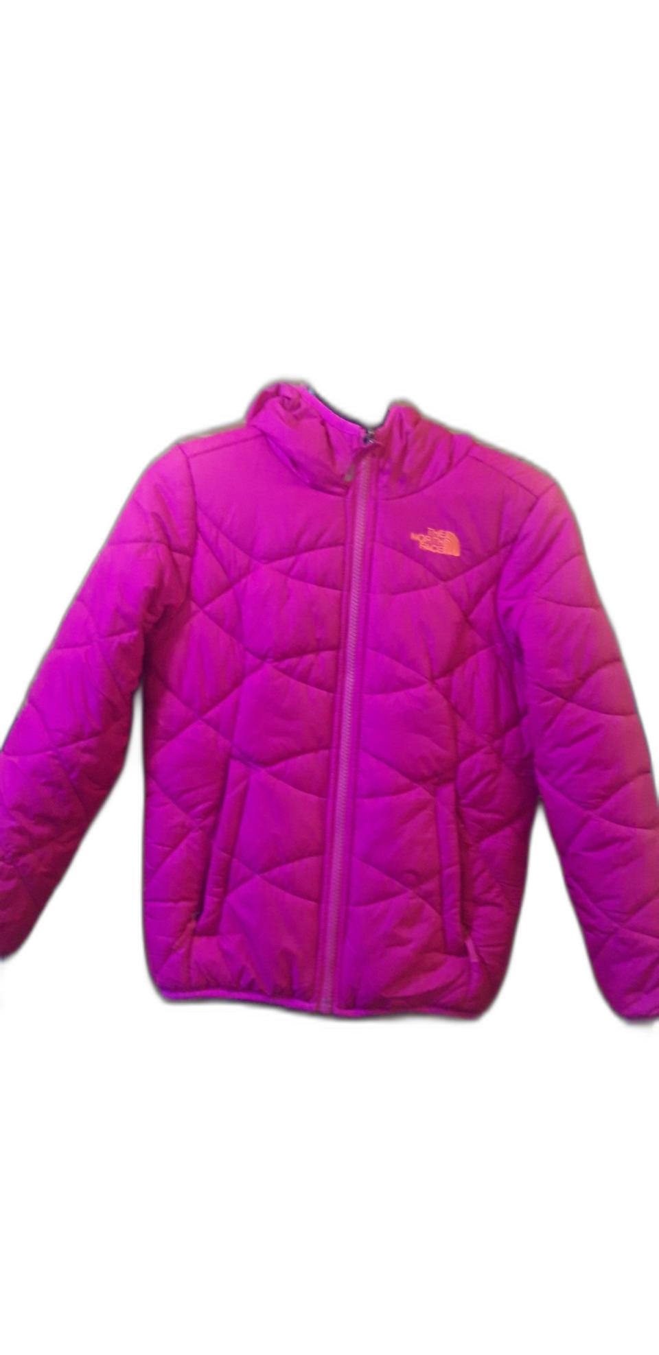 노스페이스 키즈 핑크 여아패딩7~8세