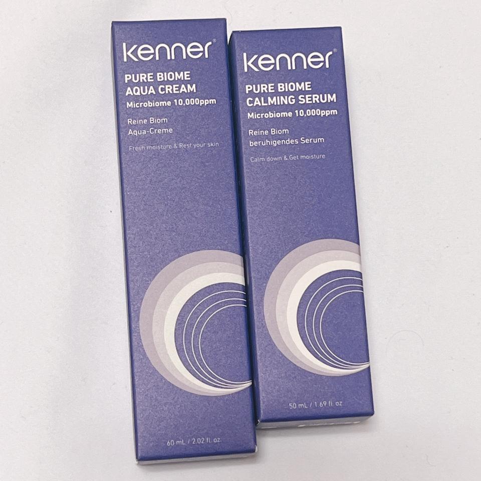 일괄) 케나 퓨어 바이옴 카밍 세럼 아쿠아 크림