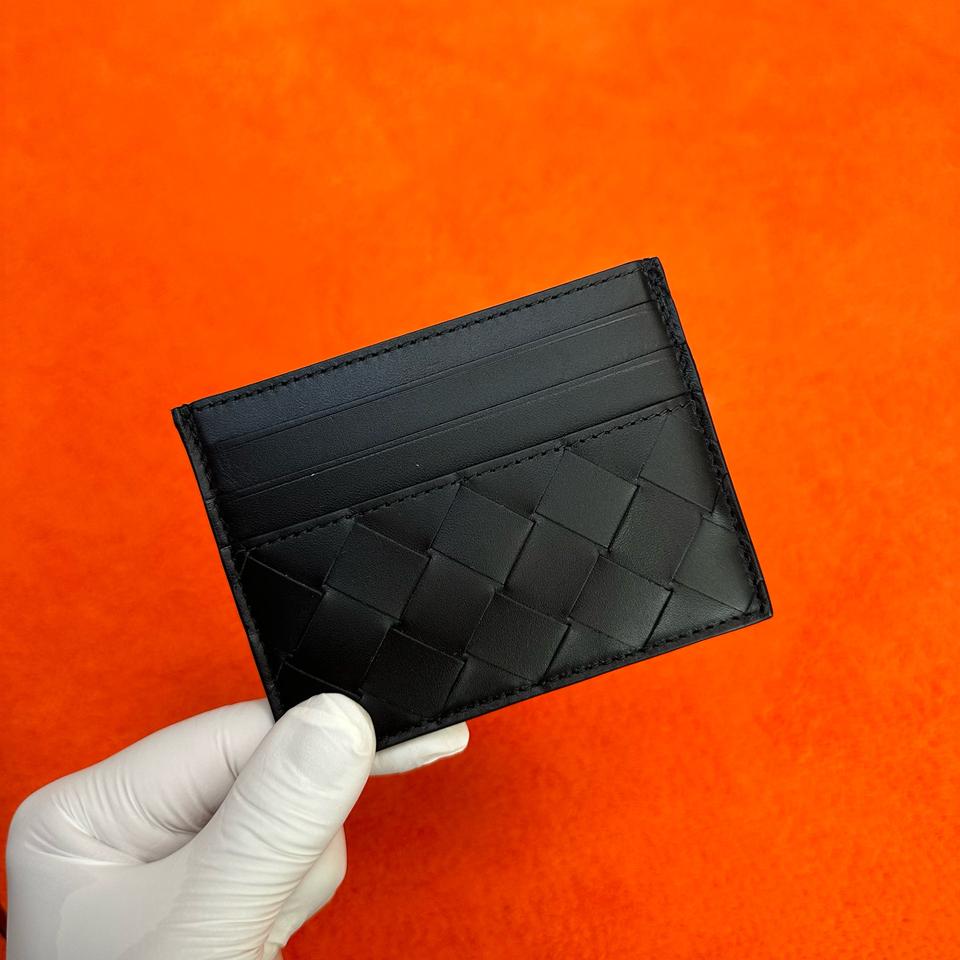 보테가 베네타 카드지갑 블랙