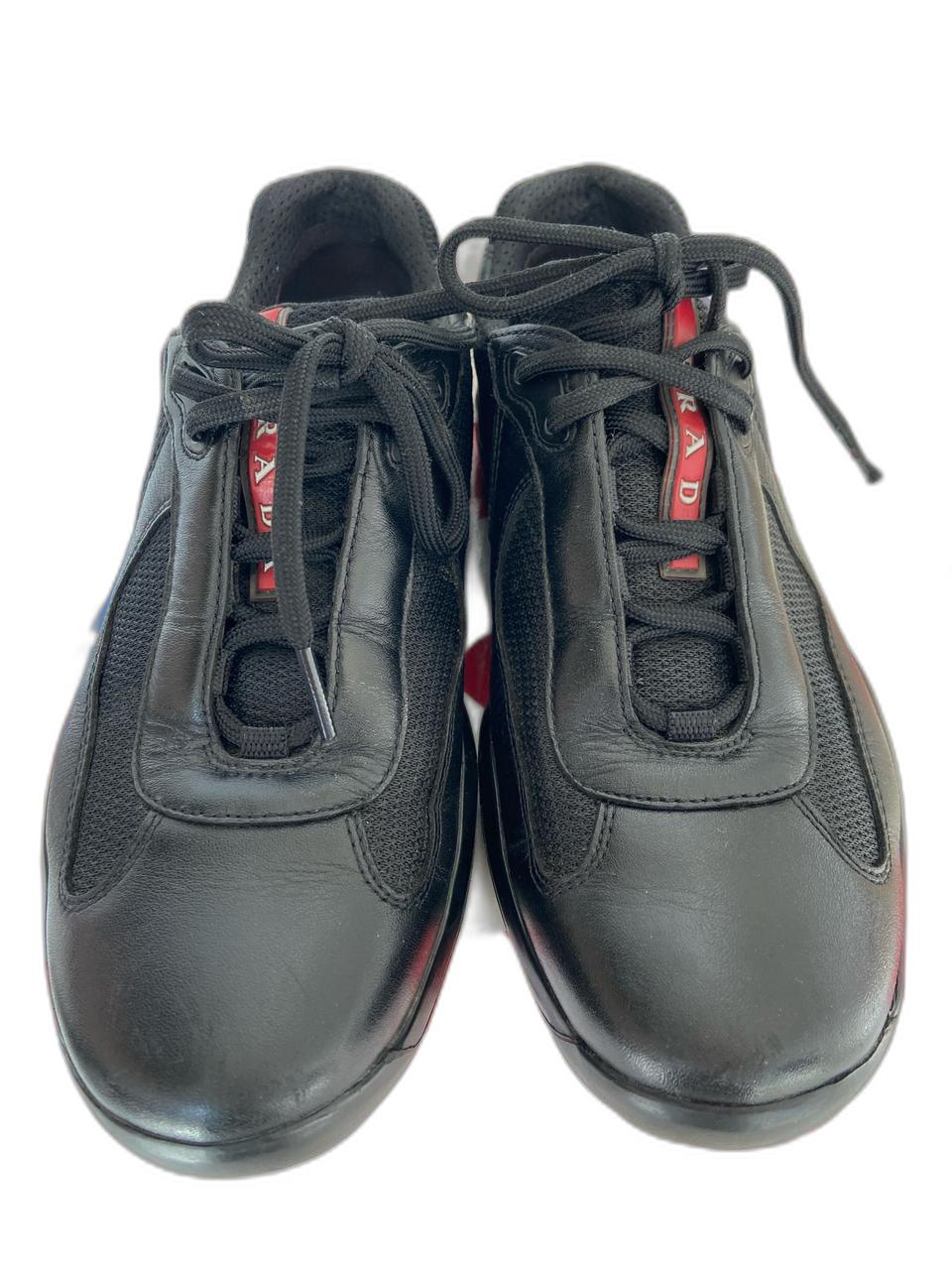 프라다 스니커즈 아메리카컵 블랙