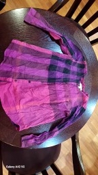 여아용 버버리 셔츠 판매합니다 10y