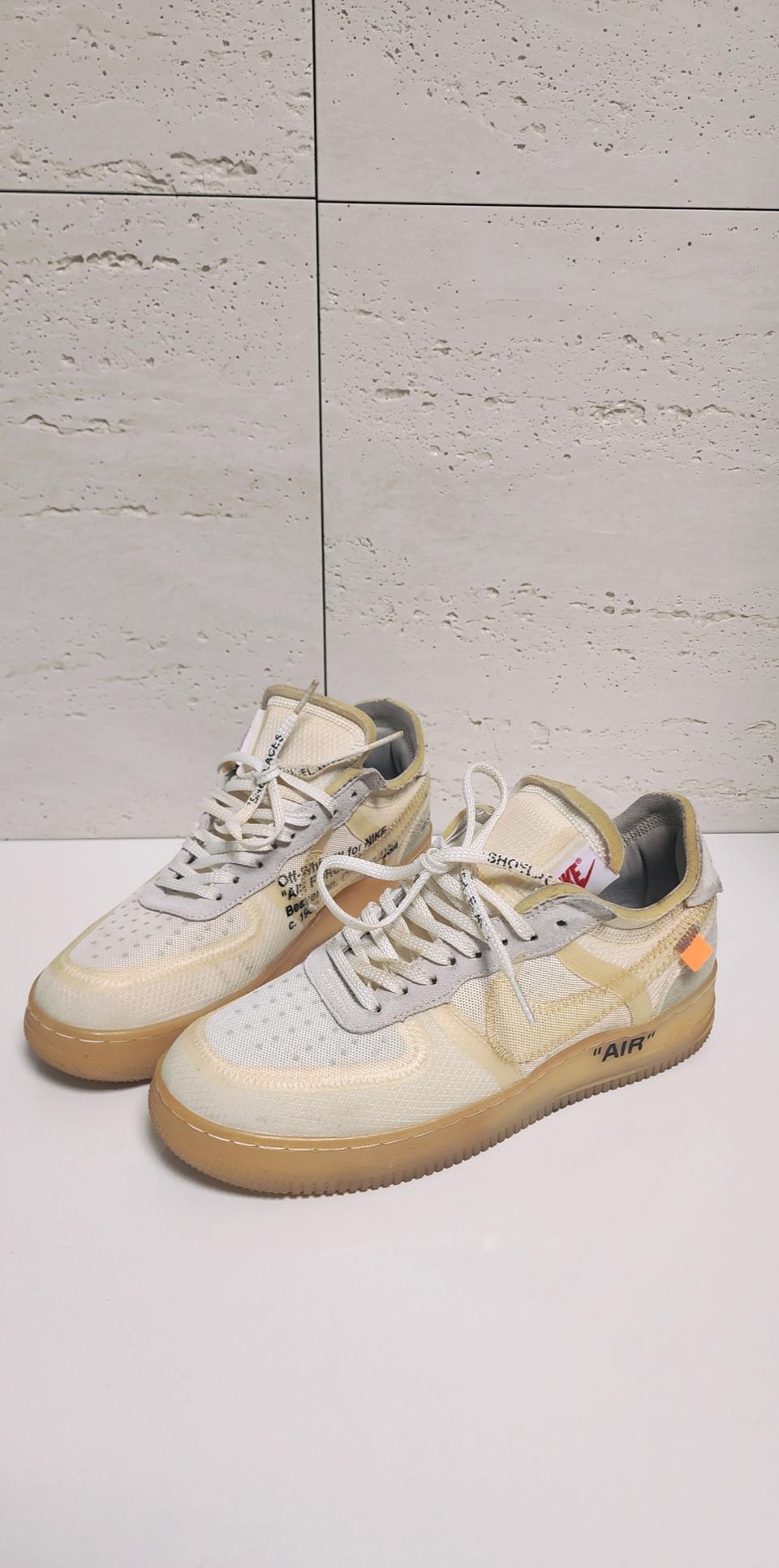 260>에어포스1로우 오프화이트 더텐