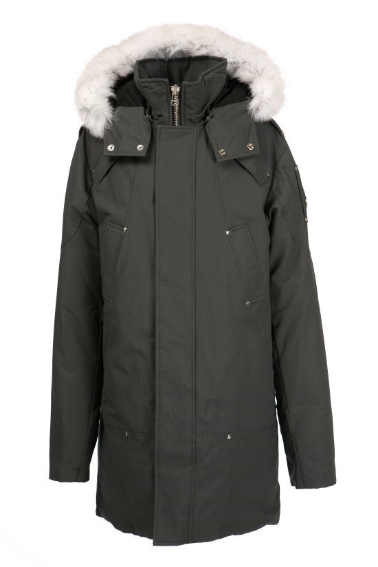 무스너클 롱패딩 은장