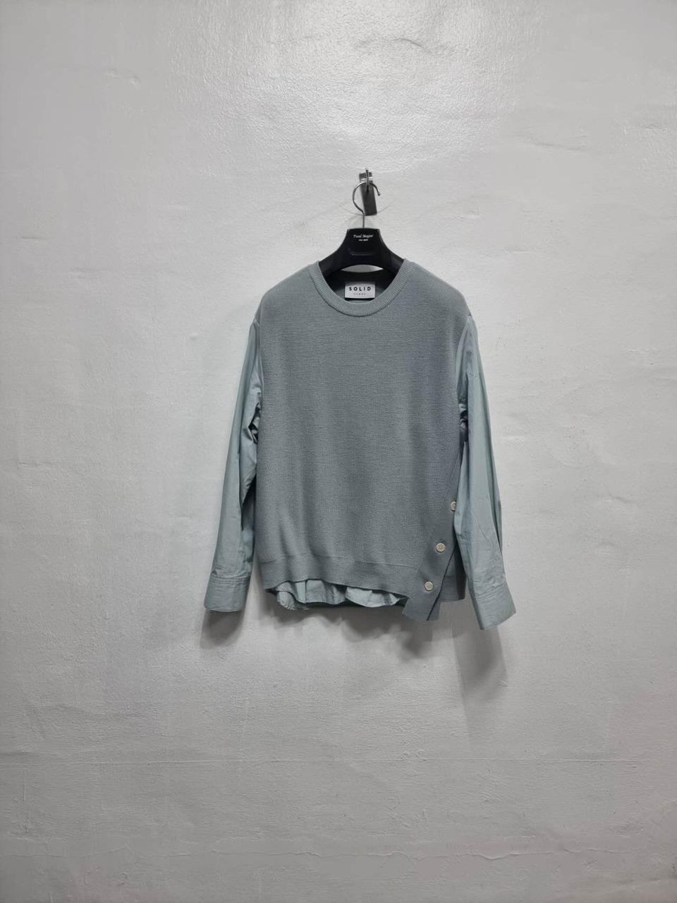 솔리드옴므 남성 니트긴팔티 사이즈95 상태좋아요 C1-749