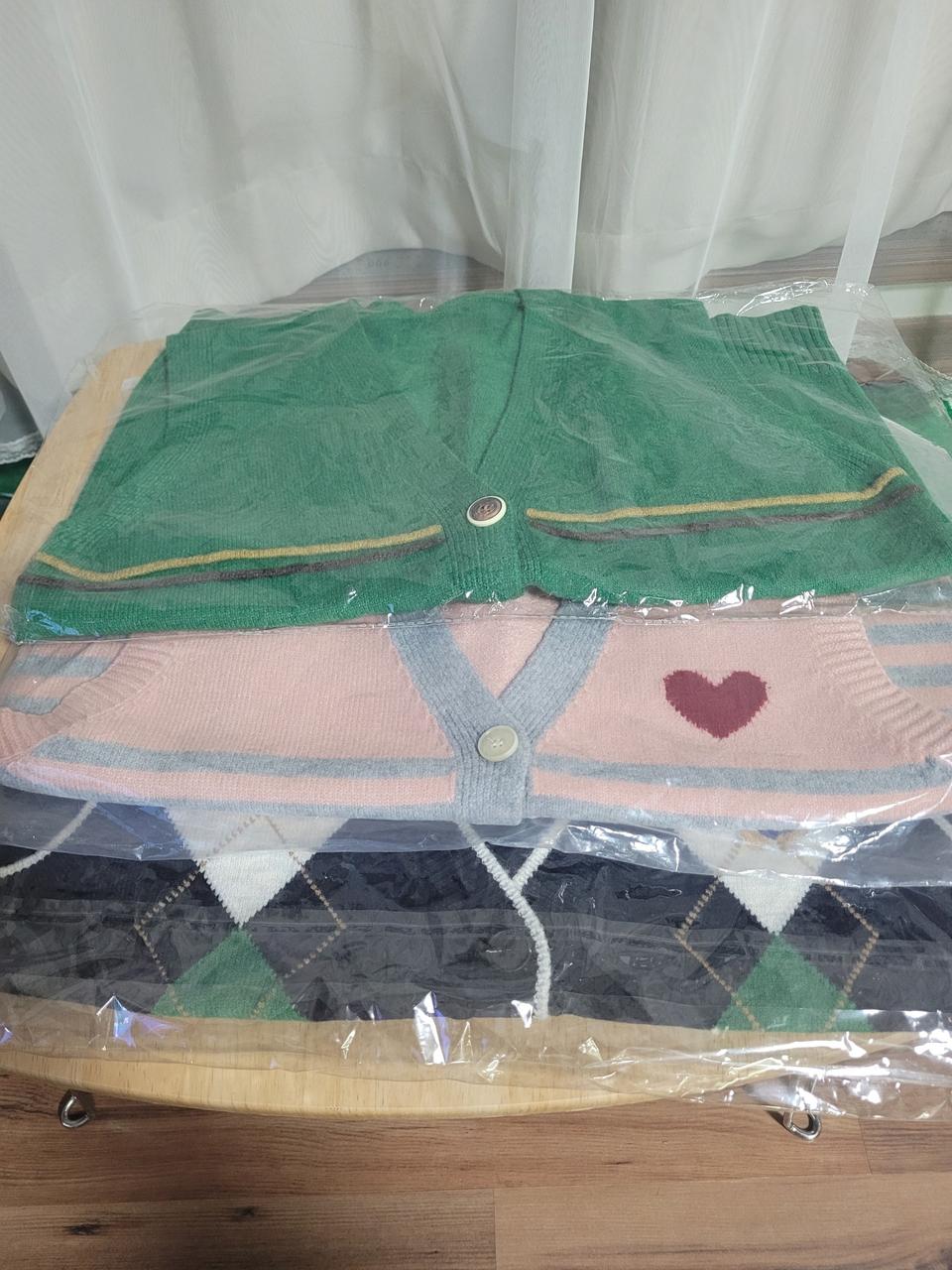 니트조끼 (새제품) 하나가격