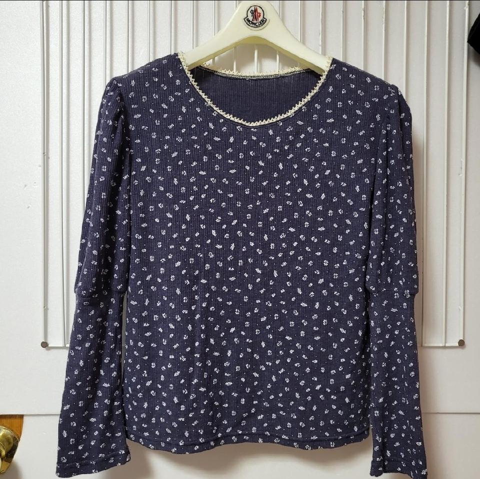 231 ) 코듀로이 레이스 빈티지 니트 볼레로긴팔티셔츠 free