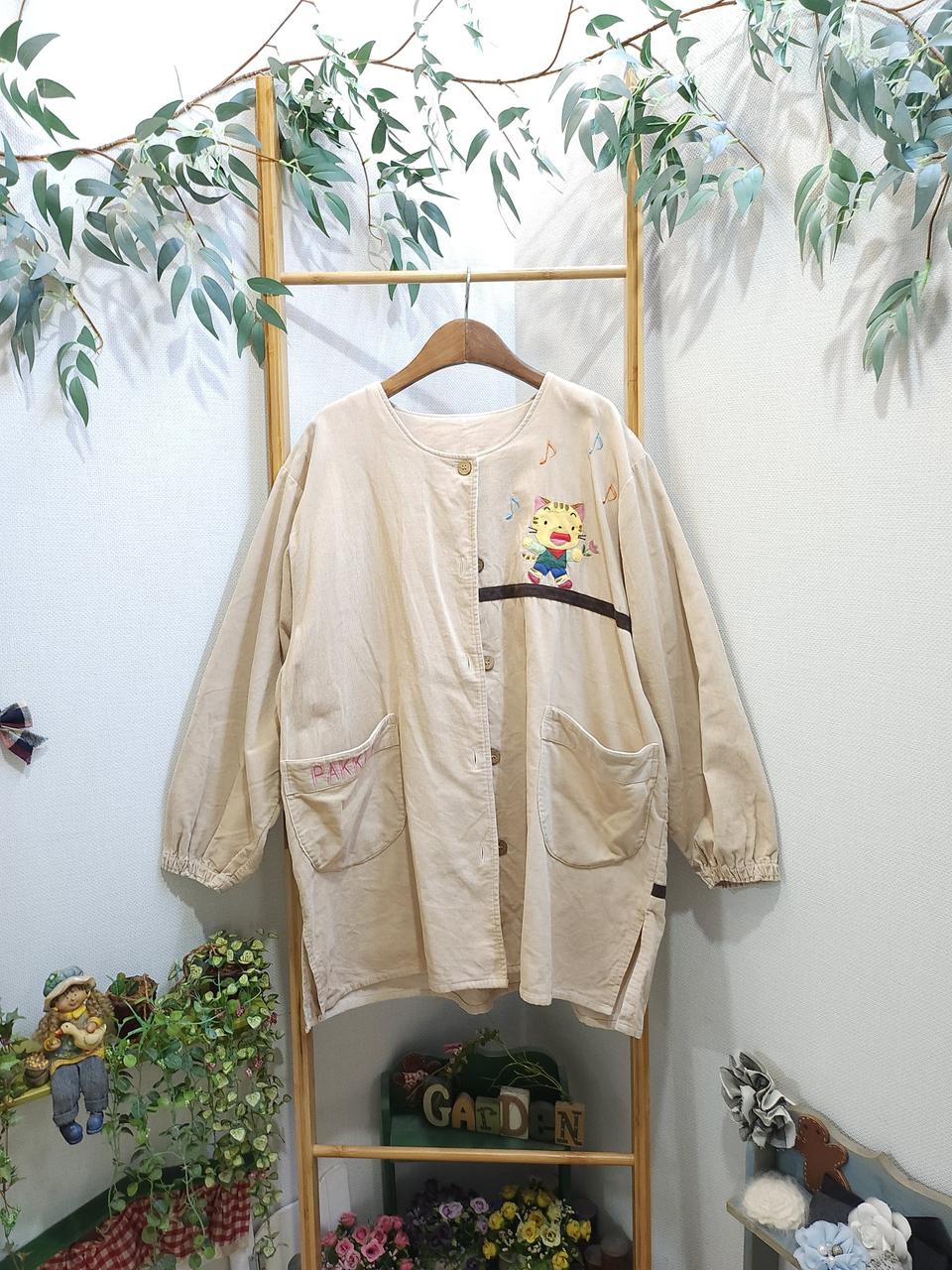 코듀로이 골덴 귀여운 자켓 점퍼 안감양털