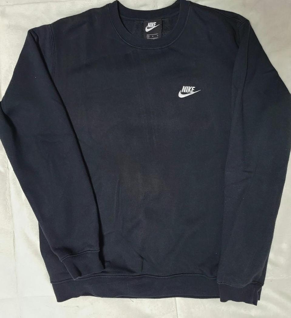 나이키 맨투맨 기본 블랙 m