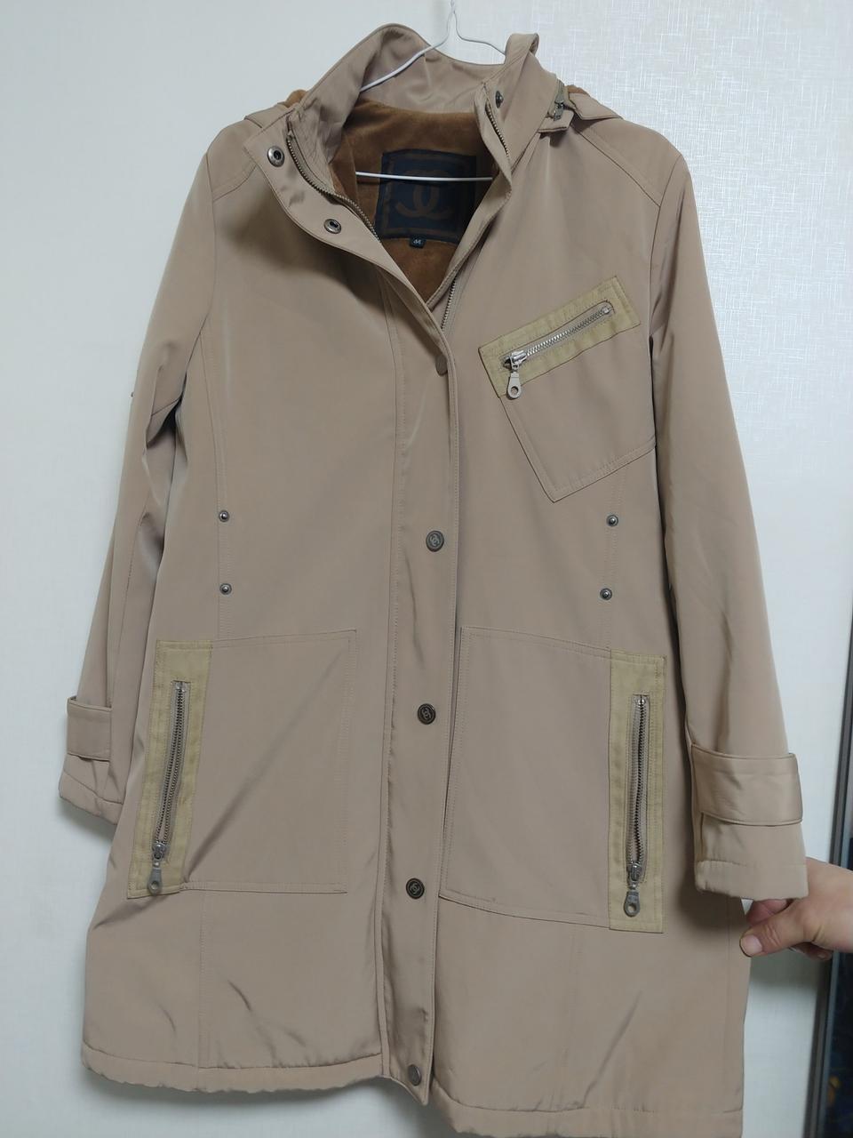 샤넬 아감기모 트렌치코트 자켓 55반66상태좋음