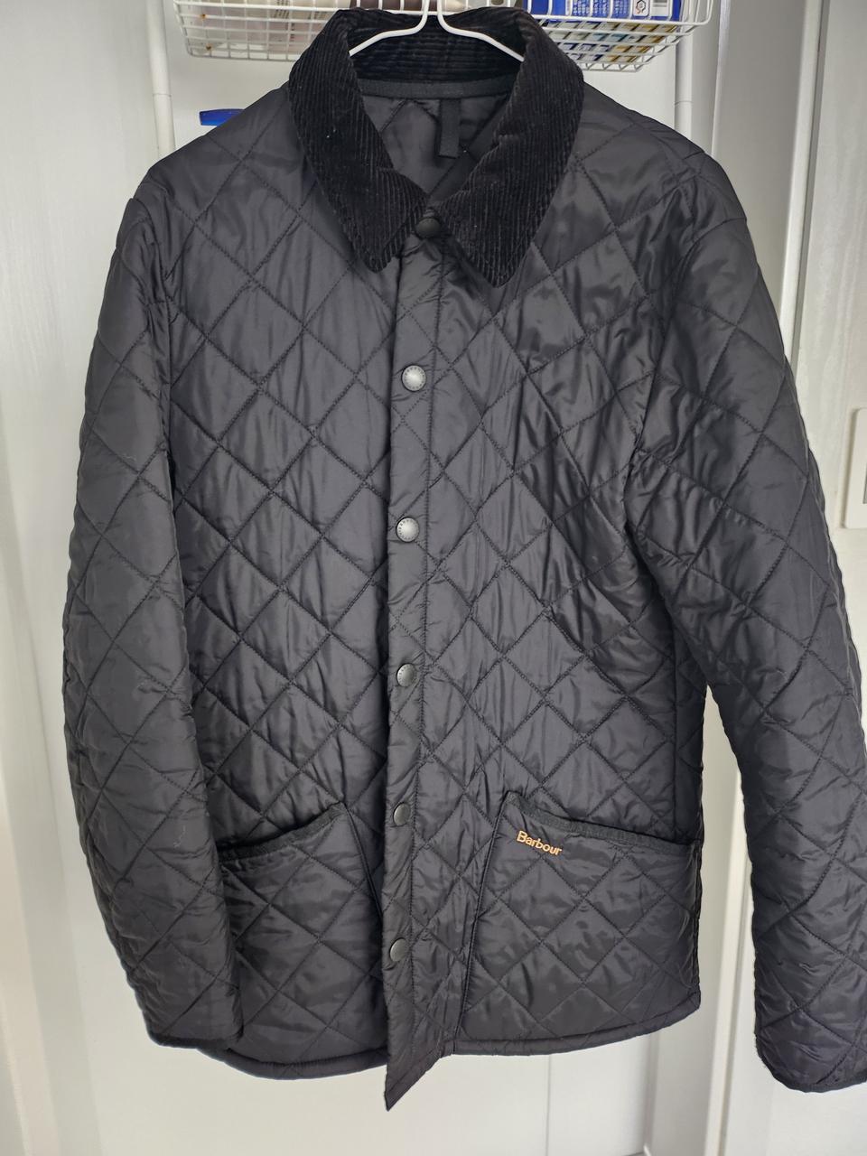 바버 퀄팅 자켓 M 팔아요
