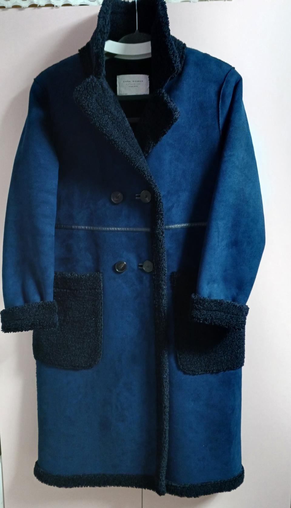 여성무스탕롱코트