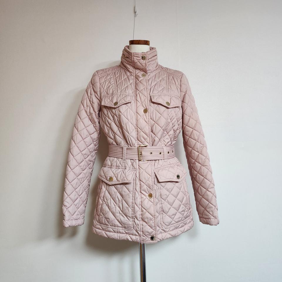 마이클코어스 벨트퀼팅자켓55