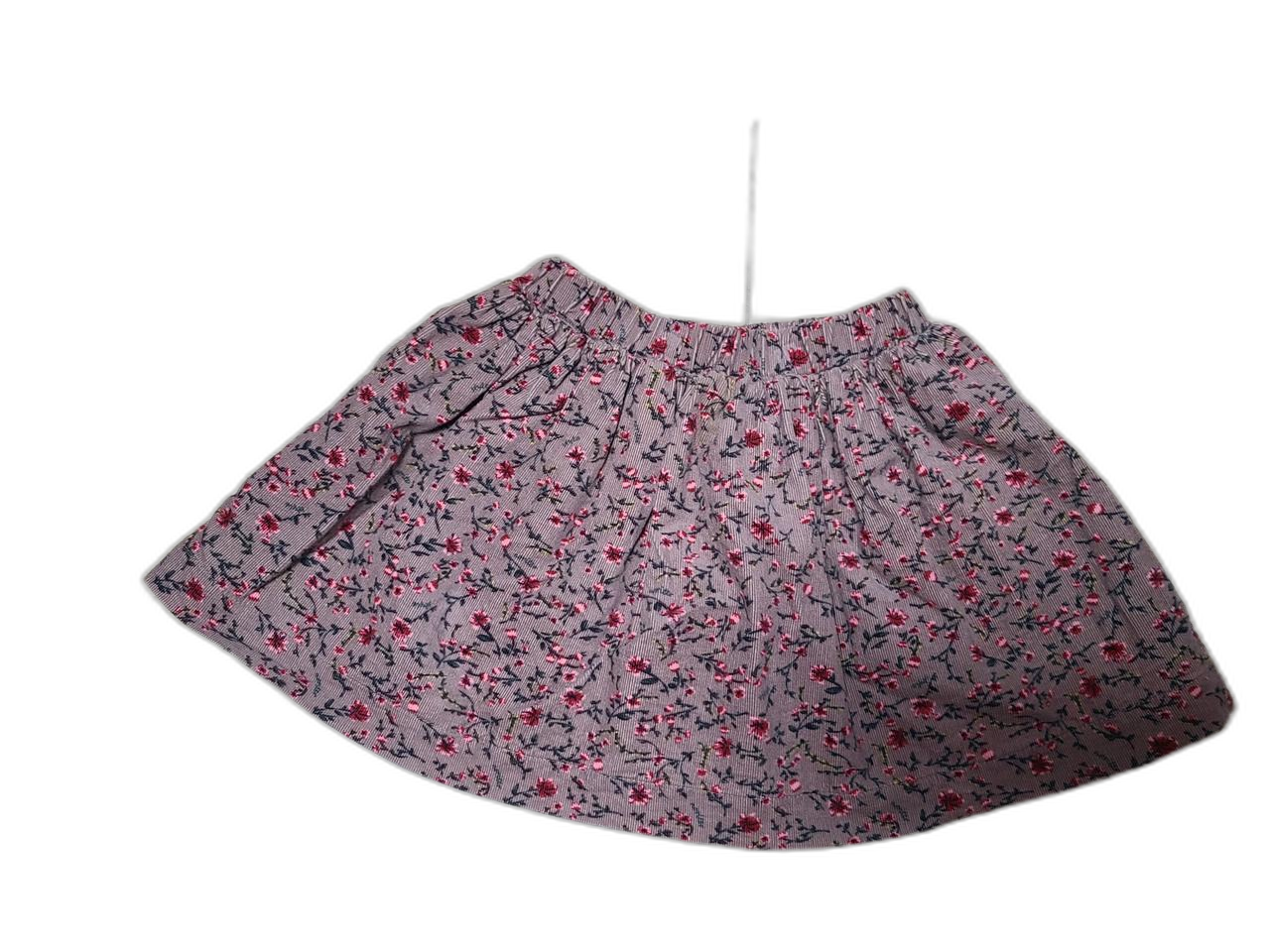 120사이즈 여아꽃무늬짧은치마 초등치마 키즈치마 여아치마