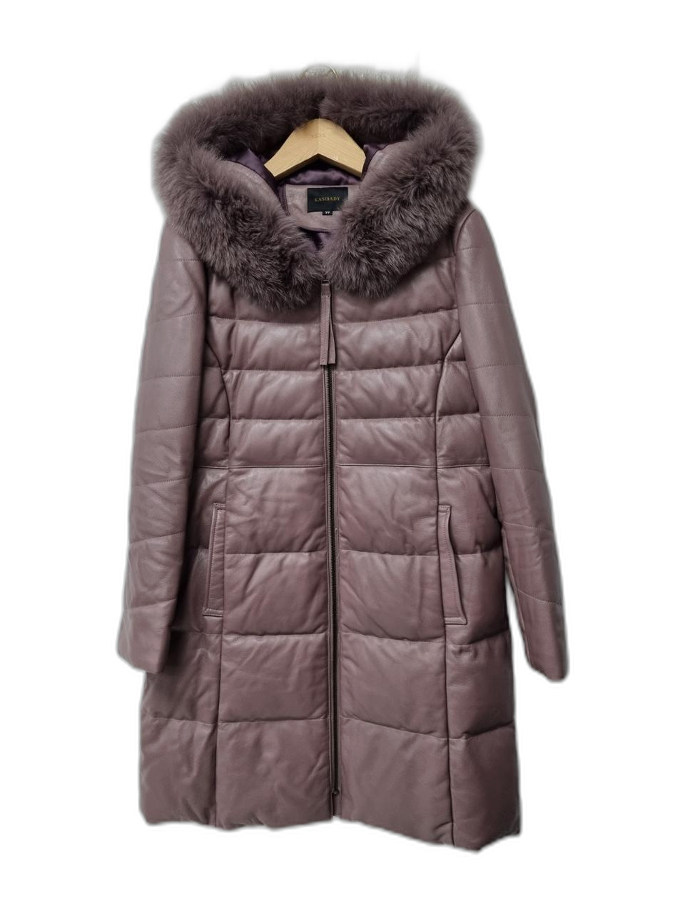 카시바디 오리털패딩 양가죽코트