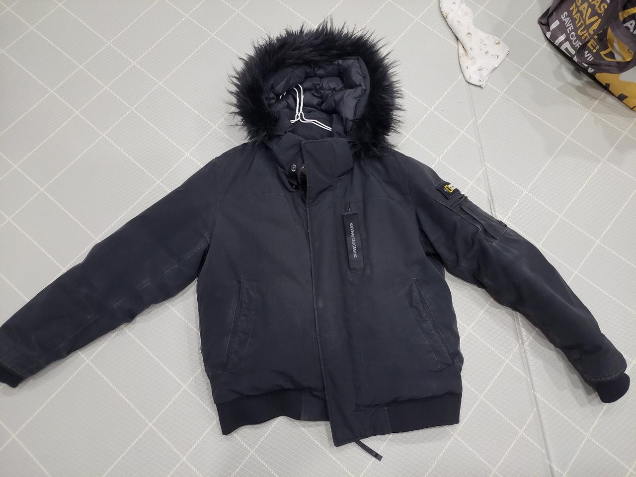 내셔널지오그래픽 타루가 숏패딩 XXL