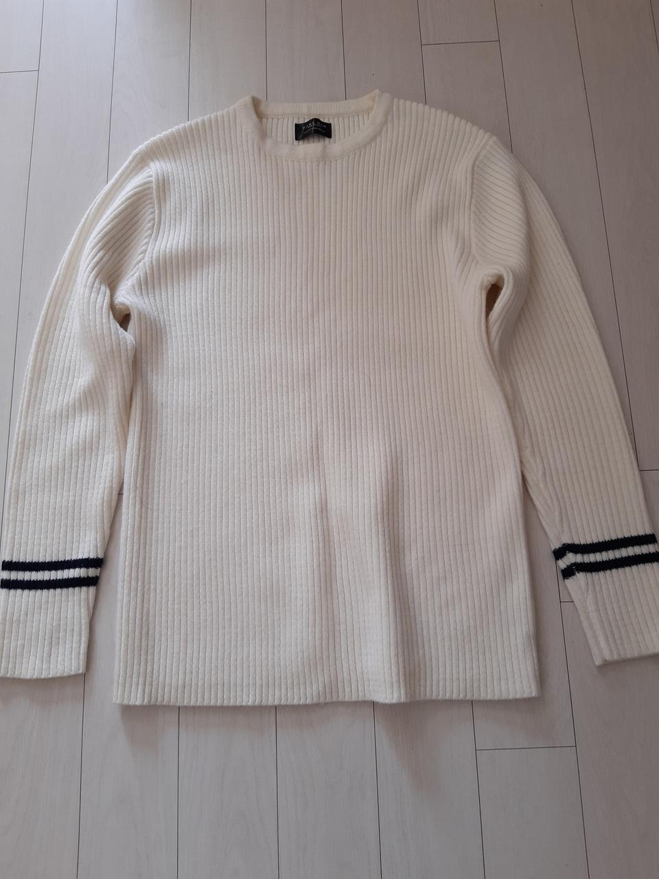 자라 아이보리색 니트