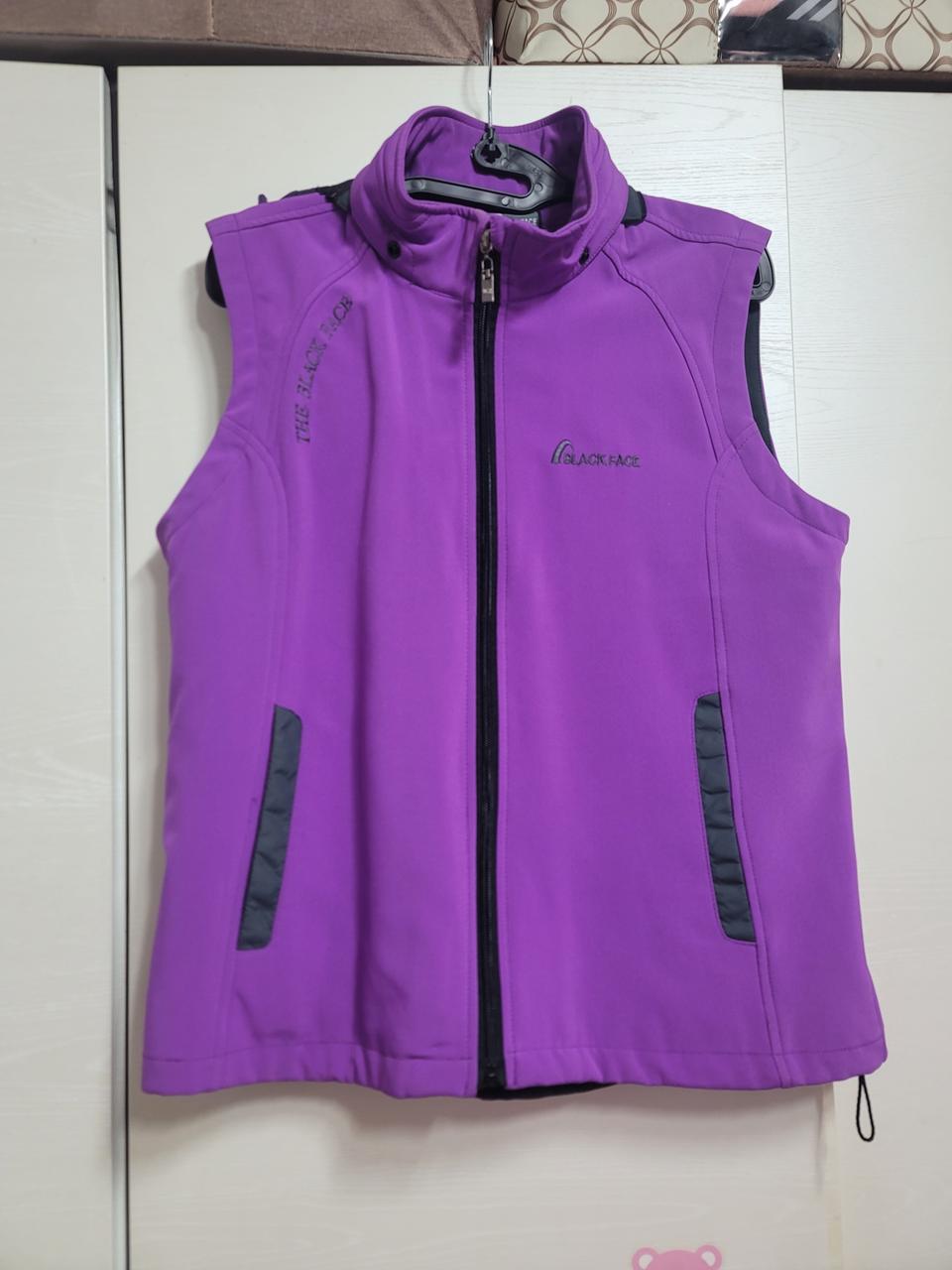 블랙페이스  겨울조끼