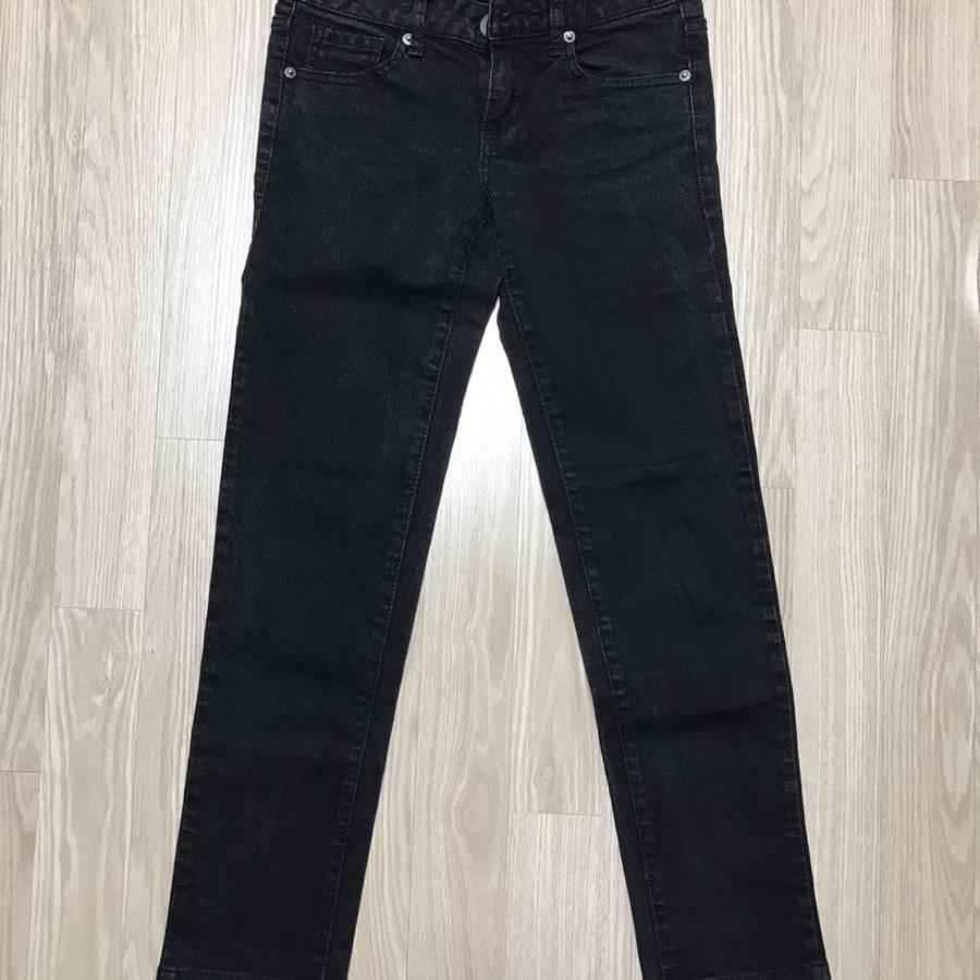 게스 블랙진 25 / 키작녀 청바지 기본 면바지 바지