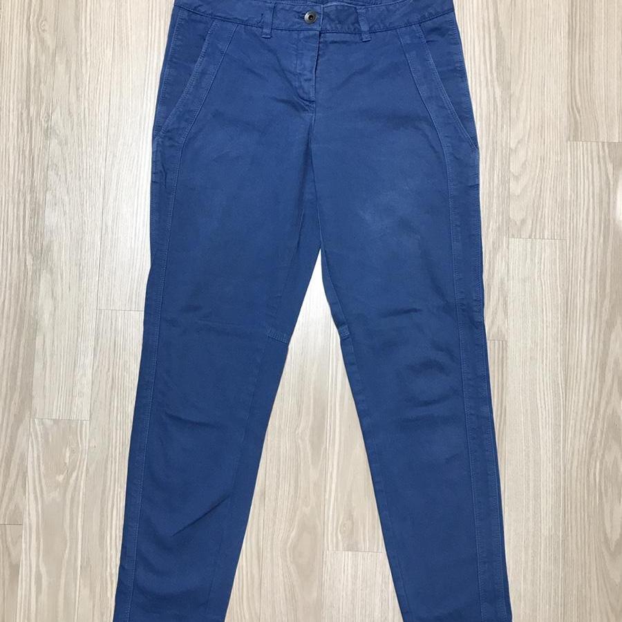 띠어리 면바지 0사이즈 / 키작녀 파란색 여자 바지