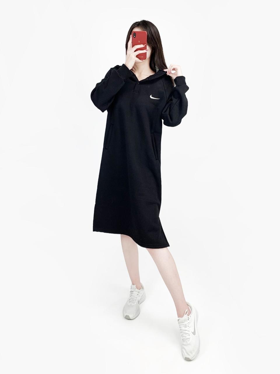 나이키 후드 원피스